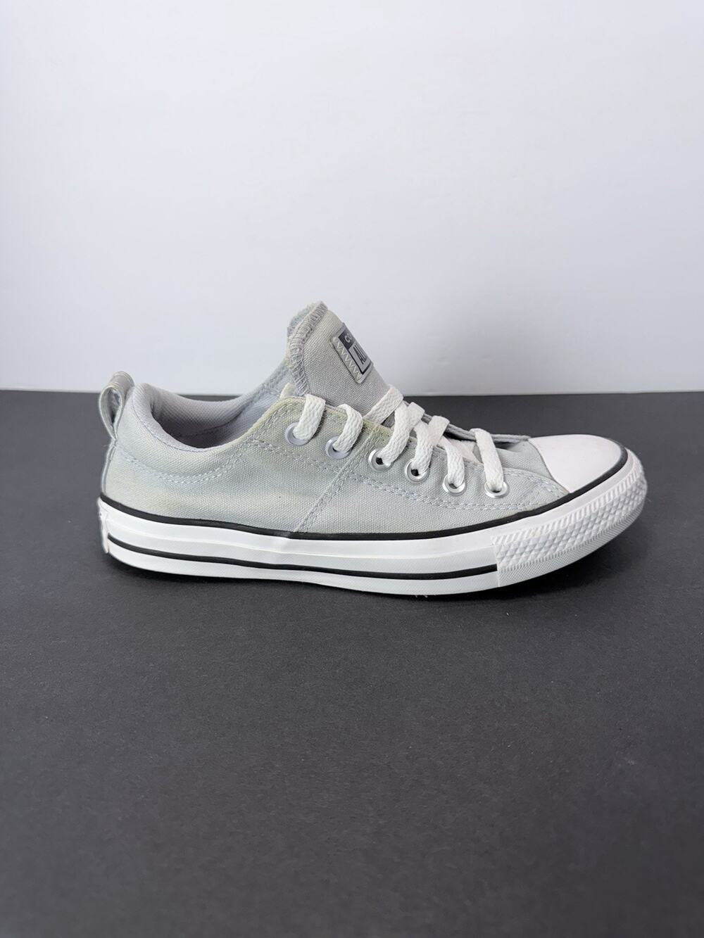 Converse Chuck Taylor All Star Madison Low Light Gray White Cushion Womens Sz 7